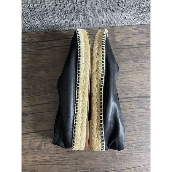 Celine Babouche Nappa Black Soft Leather Pointed Tow Espadrille size 36 - Picture 8 of 16